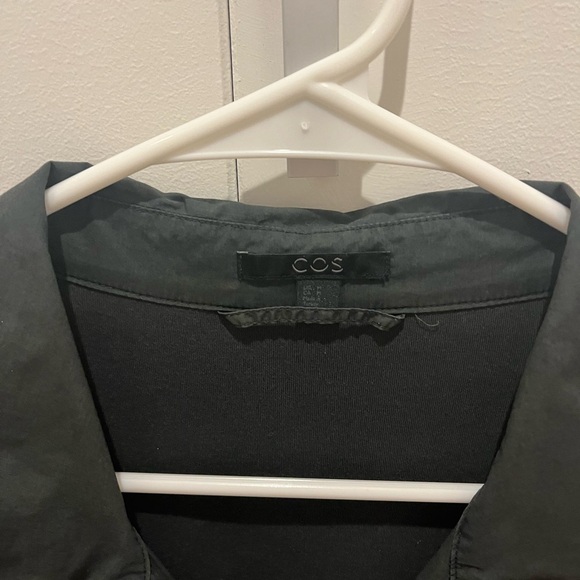 COS Charcoal Shirt Dress gently worn - Picture 2 of 7